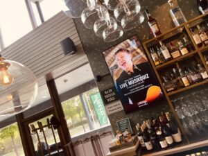 Mårten Trubadur på Harrys med music quiz.